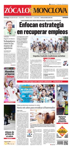 Monclova 12 de julio de 2026