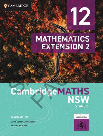 CambridgeMATHS Extension 2 Year 12 sample pages