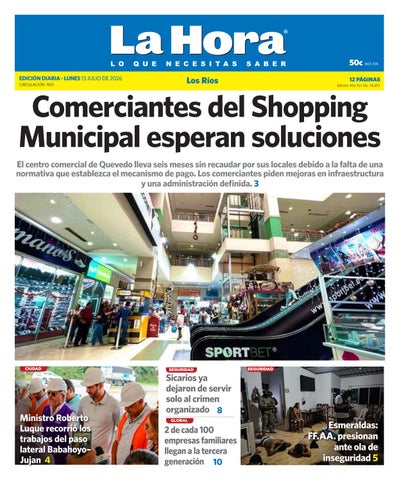 Los Ríos: 13 de julio, 2026