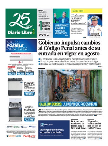 Lunes, 13 de Julio de 2026
