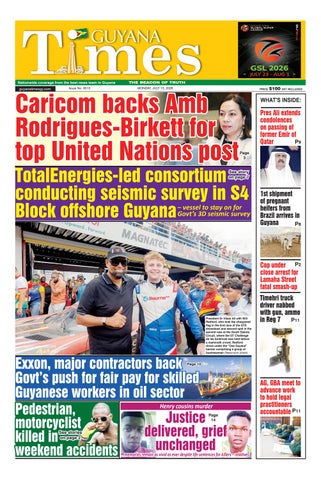 Guyana Times - Monday, July 13, 2026