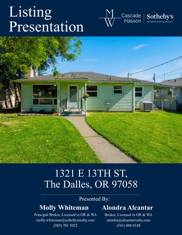 1321 E 13TH ST  Listing Presentation 2026