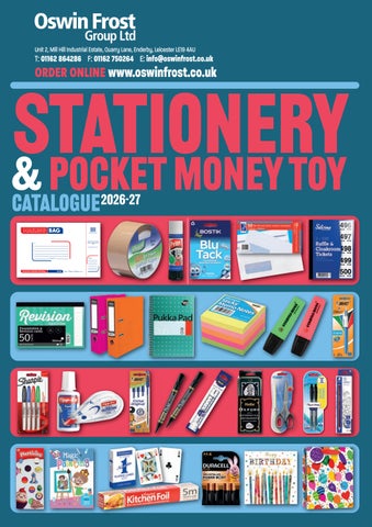 STAGG Stationery Catalogue OFG 26/27