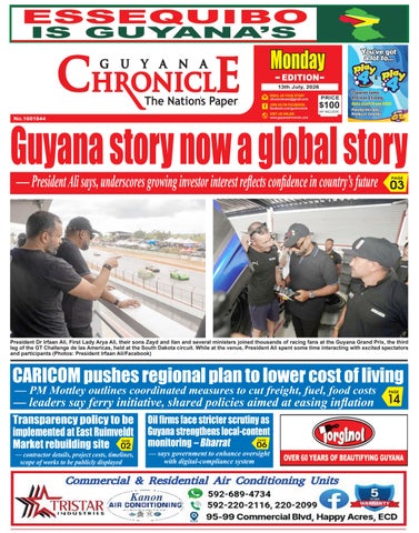 Guyana Chronicle E-Paper 14-07-2026