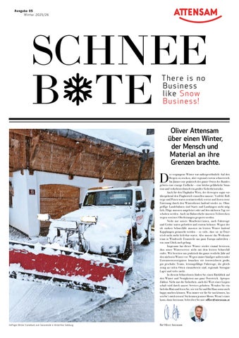 Attensam Schneebote 2026