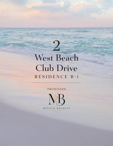 2 West Beach Club Drive Residence B-1