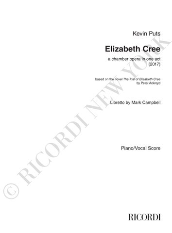 Kevin Puts "Elizabeth Cree"