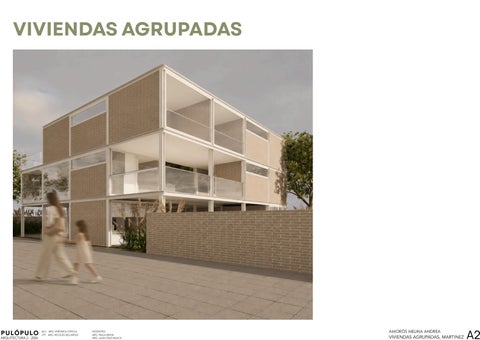 AMORÓS MELINA ANDREA - VIVIENDAS AGRUPADAS