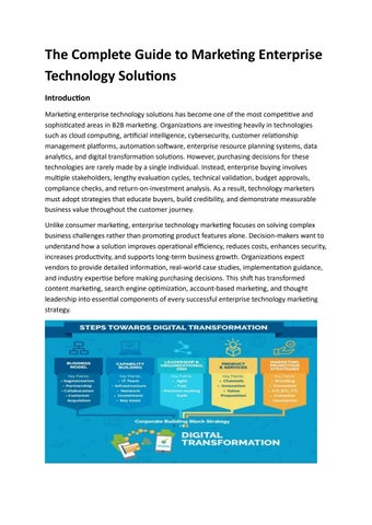 The Complete Guide to Marketing Enterprise Technology Solution5