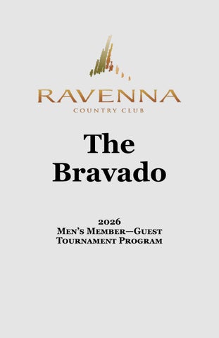 2026 Bravado Tournament Book