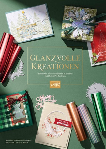 Broschüre zu Heißfolien-Produkten „Glanzvolle Kreationen“_AT
