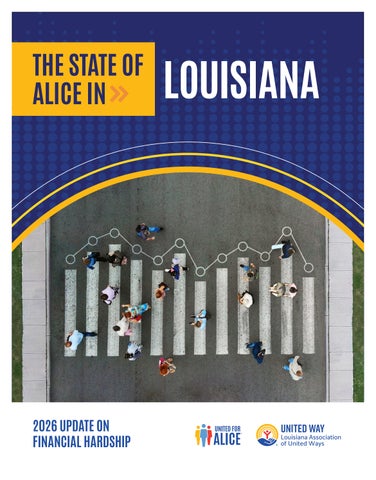 The State of ALICE in Louisiana: 2026 Update on Financial Hardship Louisiana (Parish Reports)