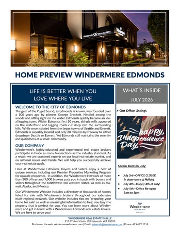 Home Preview July 26