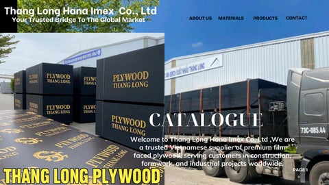 Catalogue of Thang Long Hana Imex Co. Ltd