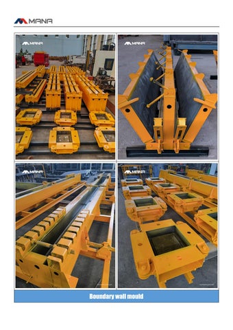 Mana Precast moulds