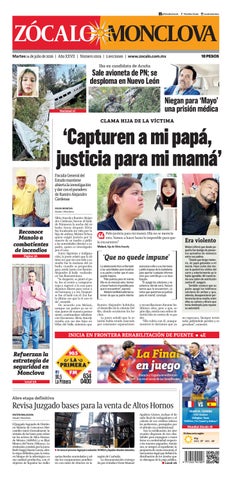 Monclova 14 de julio de 2026