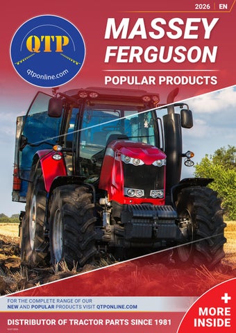 QTP Massey Ferguson Popular Products 2026