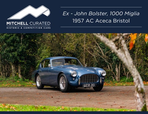 eBrochure of 1957 AC Aceca Bristol