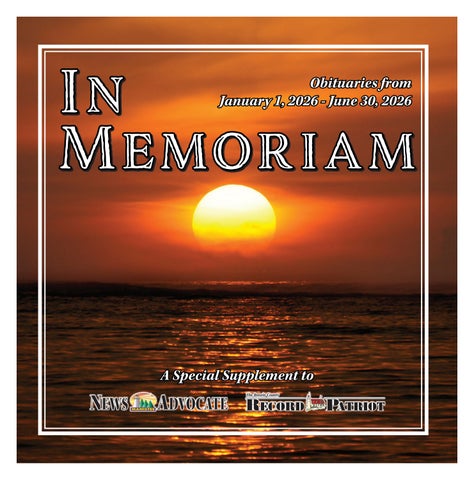 In Memoriam Jan. 1 - Jun. 30, 2026