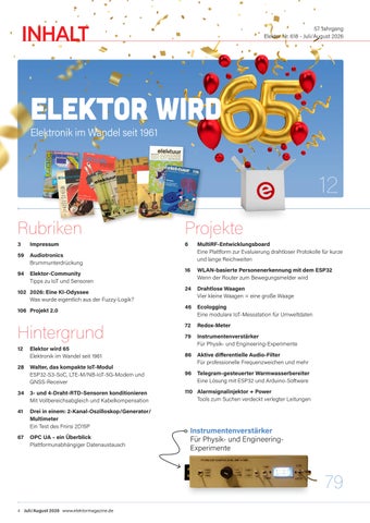 Elektor Juli/August 2026 (Leseprobe) 第 4 页