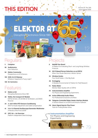 Elektor July/August 2026 (Extract) 第 4 页