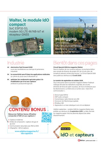 Elektor juillet/août 2026 (extrait) 第 5 页