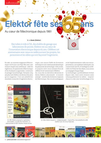 Elektor juillet/août 2026 (extrait) 第 8 页