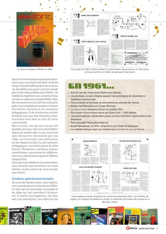 Elektor juillet/août 2026 (extrait) 第 9 页