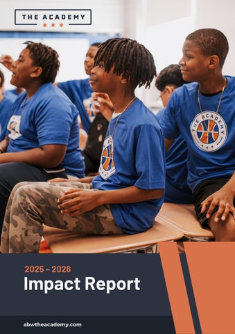 The Academy 2025-26 Annual Report