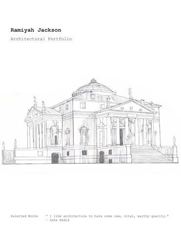 Ramiyah Jackson Portfolio
