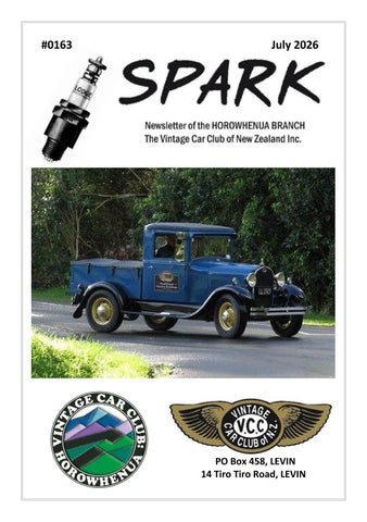 31 Horohenua Spark July 2026