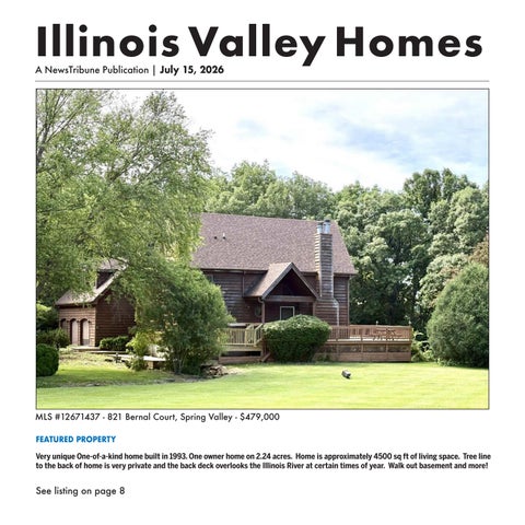 NewsTribune_Illinois Valley Homes_071526