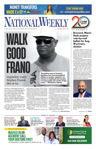 Caribbean National Weekly July 9, 2026