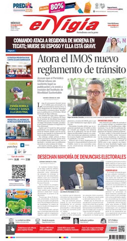 Atora el IMOS nuevo reglamento de tránsito