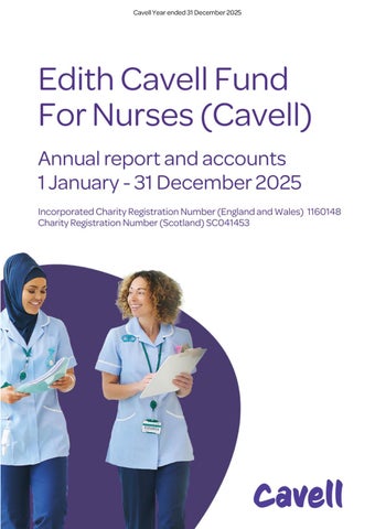 Cavell Annual Accounts 2025