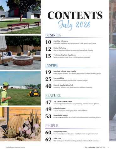 Pro Landscaper 美国 July 2026 第 5 页
