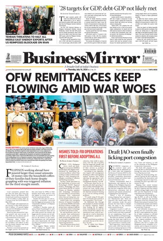BusinessMirror July 16, 2026