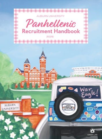 2026 Auburn Panhellenic Recruitment Handbook