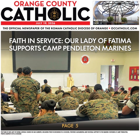 OC CATHOLIC - JULY 19, 2026