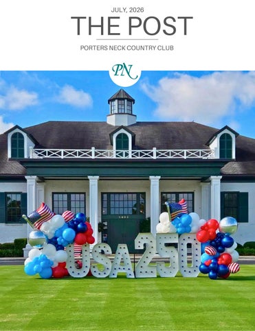 Porters Neck Newsletter, July 2026