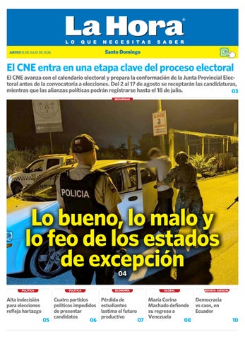 Santo Domingo: 16 de Julio, 2026