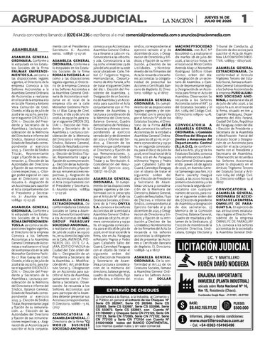 SUPLEMENTO - AGRUPADOS - EDICIÓN 11.312