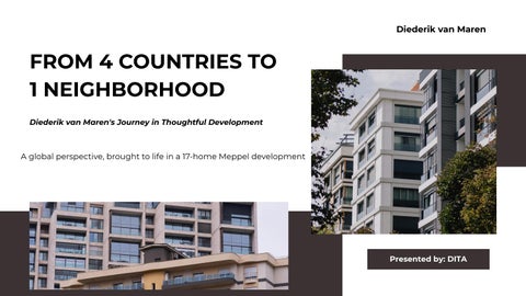 How Global Living Diederik van Maren Inspired Homes