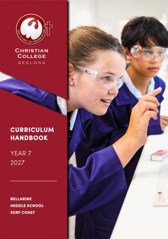 Year 7 2027 Curriculum Handbook