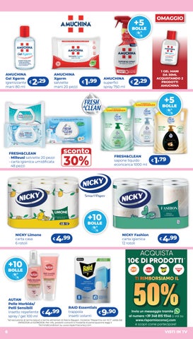 Volantino Acqua e Sapone 10/2026 第 6 页