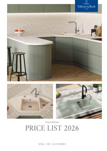 Villeroy & Boch Kitchen Sinks 2026