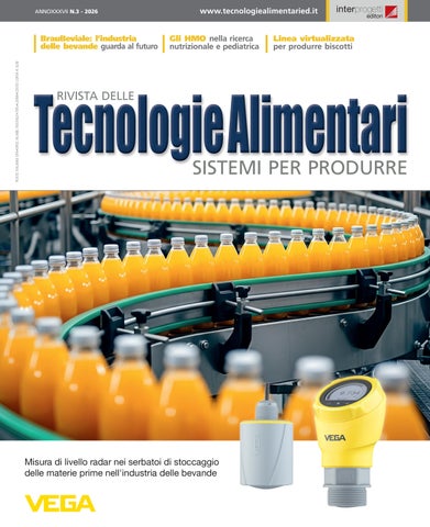 Tecnologie Alimentari n°3 2026