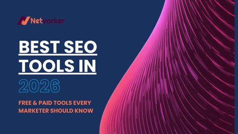 Best SEO Tools in 2026: Free & Paid Tools Every Marketer Should Know 
