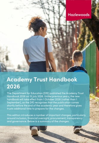Academy Trust Handbook 2026