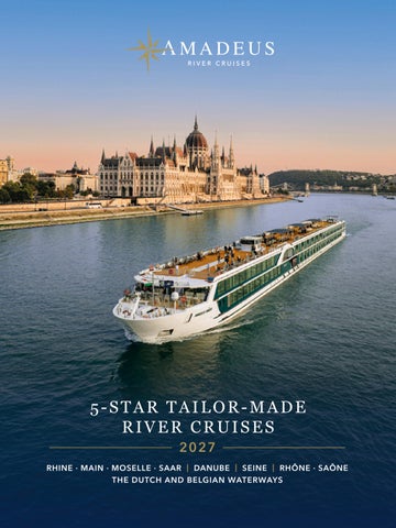 AMADEUS 5 star Tailor-made river cruising 2027